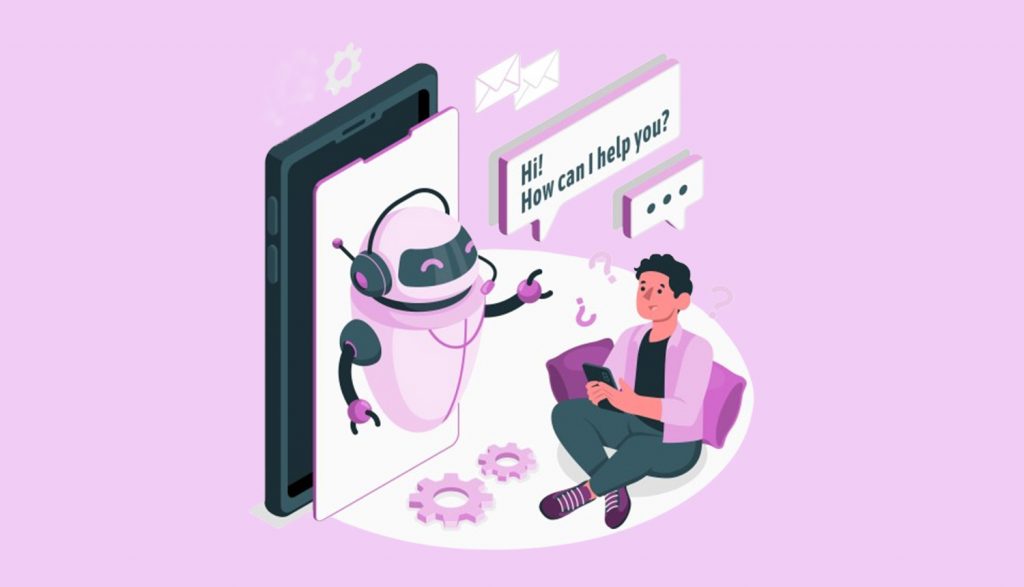 Robot qui répond à un internaute